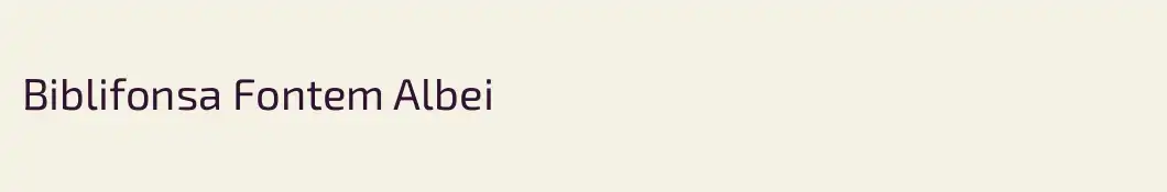 Biblifonsa Fontem Albei